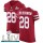 Nike 49ers #28 Jerick McKinnon Red Super Bowl LIV 2020 Team Color Men's Stitched NFL Vapor Untouchable Elite Jersey