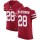 Nike 49ers #28 Jerick McKinnon Red Team Color Men's Stitched NFL Vapor Untouchable Elite Jersey