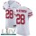 Nike 49ers #28 Jerick McKinnon White Super Bowl LIV 2020 Men's Stitched NFL Vapor Untouchable Elite Jersey