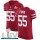 Nike 49ers #55 Dee Ford Red Super Bowl LIV 2020 Team Color Men's Stitched NFL Vapor Untouchable Elite Jersey