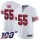 Nike 49ers #55 Dee Ford White Rush Men's Stitched NFL Limited 100th Season Jersey