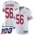 Nike 49ers #56 Kwon Alexander White Super Bowl LIV 2020 Men's Stitched NFL 100th Season Vapor Limited Jersey