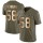Nike 49ers #58 Weston Richburg Olive/Gold Men's Stitched NFL Limited 2017 Salute To Service Jersey