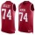 Nike 49ers #74 Joe Staley Red Team Color Men's Stitched NFL Limited Tank Top Jersey