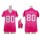Women's 49ers #80 Jerry Rice Pink Draft Him Name Number Top Stitched NFL Elite Jersey