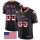 Nike 49ers #85 George Kittle Black Men's Stitched NFL Limited Rush USA Flag Jersey