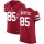 Nike 49ers #85 George Kittle Red Team Color Men's Stitched NFL Vapor Untouchable Elite Jersey