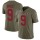 Nike 49ers #9 Robbie Gould Olive Men's Stitched NFL Limited 2017 Salute To Service Jersey