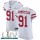 Nike 49ers #91 Arik Armstead White Super Bowl LIV 2020 Men's Stitched NFL Vapor Untouchable Elite Jersey