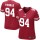 Women's 49ers #94 Solomon Thomas Red Team Color Stitched NFL Elite Jersey
