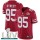 Nike 49ers #95 Kentavius Street Red Super Bowl LIV 2020 Team Color Men's Stitched NFL Vapor Untouchable Limited Jersey