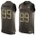 Nike 49ers #99 DeForest Buckner Green Men's Stitched NFL Limited Salute To Service Tank Top Jersey