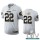 San Francisco 49ers #22 Matt Breida Men's Nike White Golden Super Bowl LIV 2020 Edition Vapor Limited NFL 100 Jersey