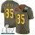 San Francisco 49ers #85 George Kittle NFL Men's Nike Olive Gold Super Bowl LIV 2020 2019 Salute to Service Limited Jersey