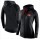 Women's San Francisco 49ers Full-Zip Hoodie Black Jersey