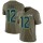 Nike Seahawks #12 Fan Olive Men's Stitched NFL Limited 2017 Salute to Service Jersey
