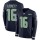Nike Seahawks #16 Tyler Lockett Steel Blue Team Color Men's Stitched NFL Limited Therma Long Sleeve Jersey