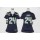 Women's Seahawks #24 Marshawn Lynch Steel Blue With C Patch Stitched NFL Elite Jersey