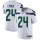 Nike Seahawks #24 Marshawn Lynch White Men's Stitched NFL Vapor Untouchable Limited Jersey
