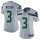 Women's Seahawks #3 Russell Wilson Grey Alternate Stitched NFL Vapor Untouchable Limited Jersey