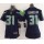 Women's Seahawks #31 Kam Chancellor Steel Blue Stitched NFL Elite Jersey