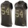 Nike Seahawks #54 Bobby Wagner Green Men's Stitched NFL Limited Salute To Service Tank Top Jersey