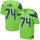 Nike Seahawks #74 George Fant Green Men's Stitched NFL Elite Rush Jersey
