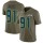 Nike Seahawks #91 Jarran Reed Olive Men's Stitched NFL Limited 2017 Salute to Service Jersey