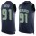 Nike Seahawks #91 Jarran Reed Steel Blue Team Color Men's Stitched NFL Limited Tank Top Jersey