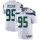 Nike Seahawks #95 L.J. Collier White Men's Stitched NFL Vapor Untouchable Limited Jersey