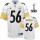 Steelers #56 LaMarr Woodley White Super Bowl XLV Stitched NFL Jersey