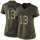 Women's Buccaneers #13 Mike Evans Green Stitched NFL Limited Salute to Service Jersey