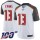Nike Buccaneers #13 Mike Evans White Men's Stitched NFL 100th Season Vapor Limited Jersey