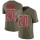 Nike Buccaneers #20 Ronde Barber Olive Men's Stitched NFL Limited 2017 Salute to Service Jersey