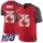 Nike Buccaneers #25 Peyton Barber Red Team Color Men's Stitched NFL 100th Season Vapor Limited Jersey