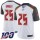 Nike Buccaneers #25 Peyton Barber White Men's Stitched NFL 100th Season Vapor Limited Jersey