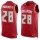 Nike Buccaneers #28 Vernon Hargreaves III Red Team Color Men's Stitched NFL Limited Tank Top Jersey