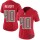 Women's Buccaneers #40 Mike Alstott Red Stitched NFL Limited Rush Jersey