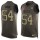 Nike Buccaneers #54 Lavonte David Green Men's Stitched NFL Limited Salute To Service Tank Top Jersey