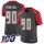 Nike Buccaneers #90 Jason Pierre-Paul Gray Men's Stitched NFL Limited Inverted Legend 100th Season Jersey