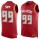 Nike Buccaneers #99 Warren Sapp Red Team Color Men's Stitched NFL Limited Tank Top Jersey