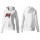 Women's Tampa Bay Buccaneers Logo Pullover Hoodie White Jersey