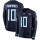Nike Titans #10 Adam Humphries Navy Blue Team Color Men's Stitched NFL Limited Therma Long Sleeve Jersey