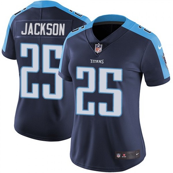 Women's Titans #25 Adoree' Jackson Navy Blue Alternate Stitched NFL Vapor Untouchable Limited Jersey
