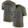 Nike Titans #34 Earl Campbell Olive Men's Stitched NFL Limited 2017 Salute to Service Jersey