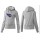 Women's Tennessee Titans Logo Pullover Hoodie Grey Jersey