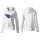 Women's Tennessee Titans Logo Pullover Hoodie White Jersey