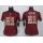 Women's Redskins #21 Sean Taylor Burgundy Red Team Color Stitched NFL Elite Strobe Jersey