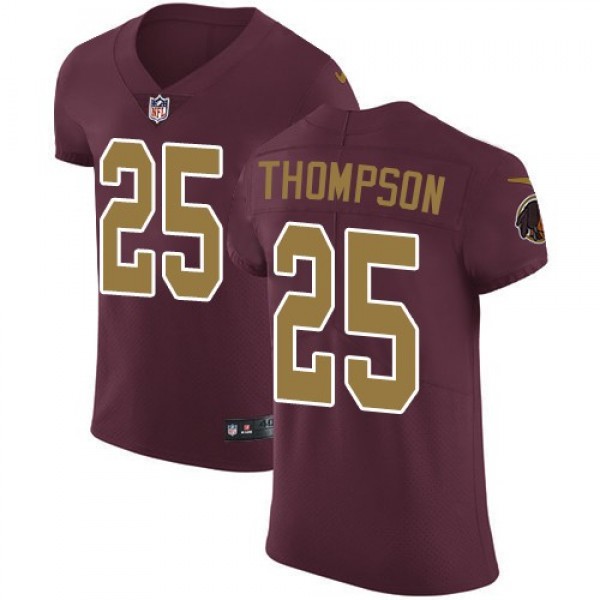 Nike Redskins #25 Chris Thompson Burgundy Red Alternate Men's Stitched NFL Vapor Untouchable Elite Jersey