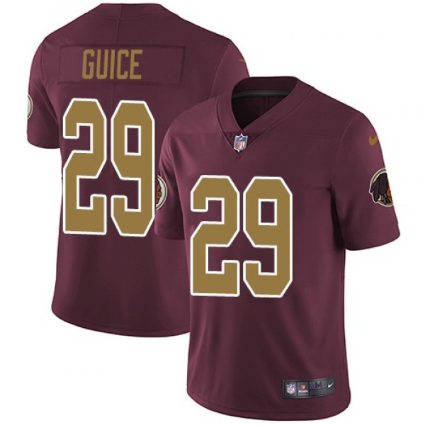 Nike Redskins #29 Derrius Guice Burgundy Red Alternate Men's Stitched NFL Vapor Untouchable Limited Jersey
